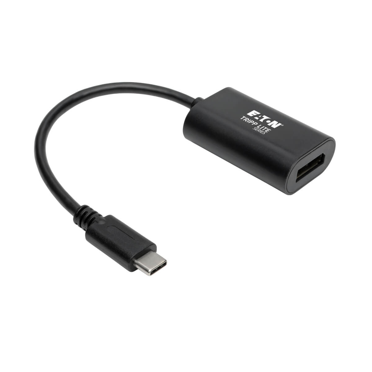 U444-06N-DP4K6B , Tripp Lite U444-06N-DP4K6B video cable adapter 5.98" (0.152 m) USB Type-C DisplayPort Black