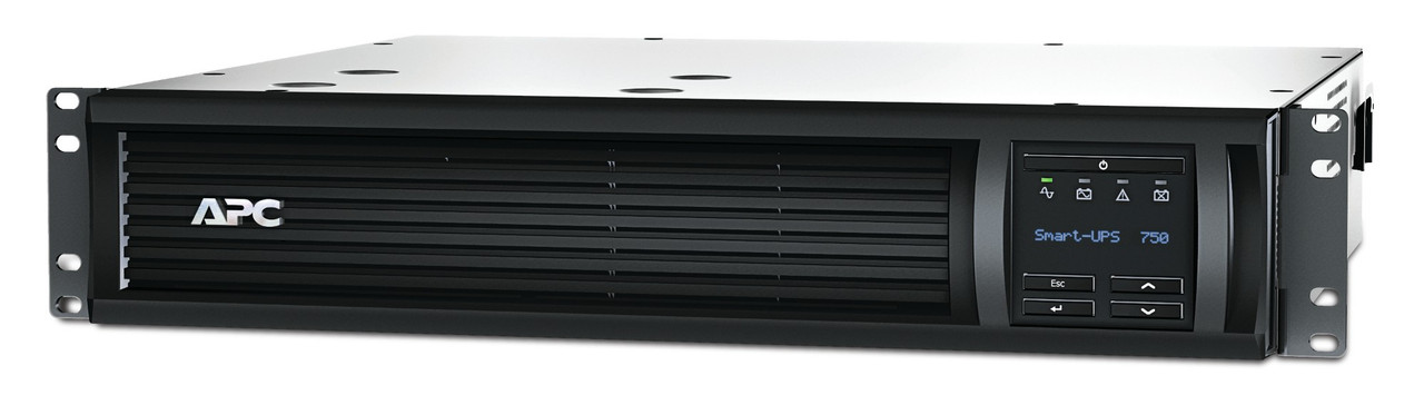 SMT750RM2UC , APC SMT750RM2UC uninterruptible power supply (UPS) Line-Interactive 0.75 kVA 500 W 6 AC outlet(s)
