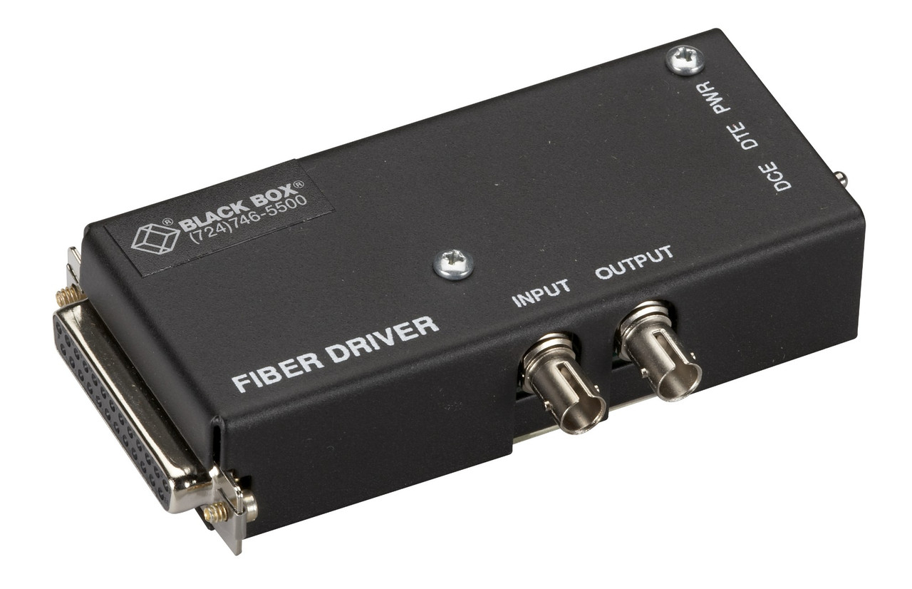 MD940A-F , Black Box MD940A-F serial converter/repeater/isolator RS-232 Fiber (ST)