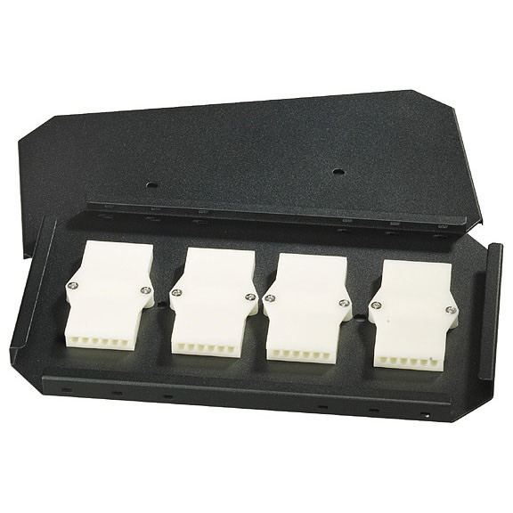 JPM440A , Black Box JPM440A fiber optic adapter 4 pc(s) White