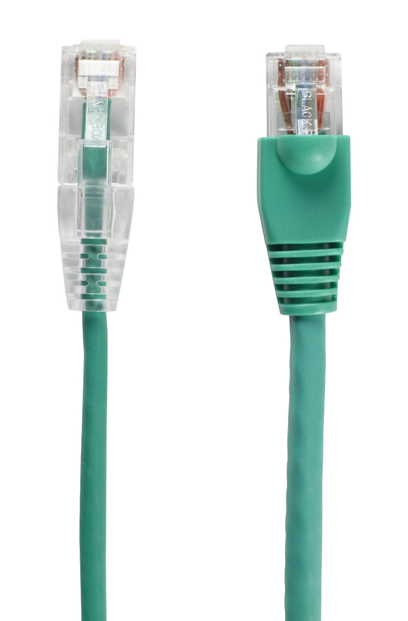 C6PC28-GN-20 , Black Box CAT6 6m networking cable Green 236.2" (6 m) U/UTP (UTP) - C6PC28-GN-20
