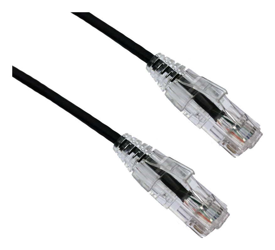C6ABFSB-K7-AX , Axiom C6ABFSB-K7-AX networking cable Black 82.7" (2.1 m) Cat6a F/UTP (FTP)