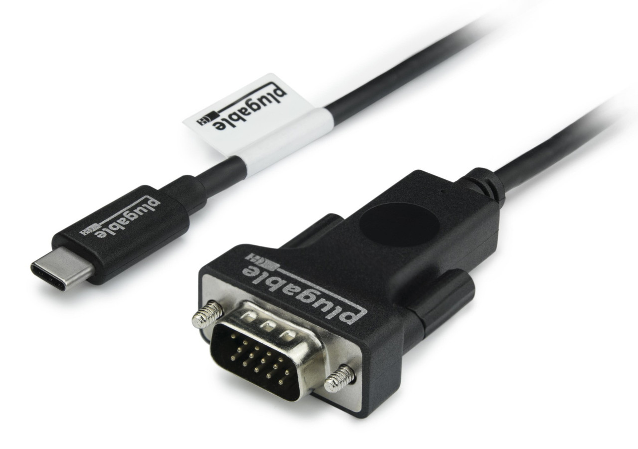 USBC-VGA-CABLE , Plugable Technologies USBC-VGA-CABLE video cable adapter 70.9" (1.8 m) USB Type-C VGA (D-Sub) Black