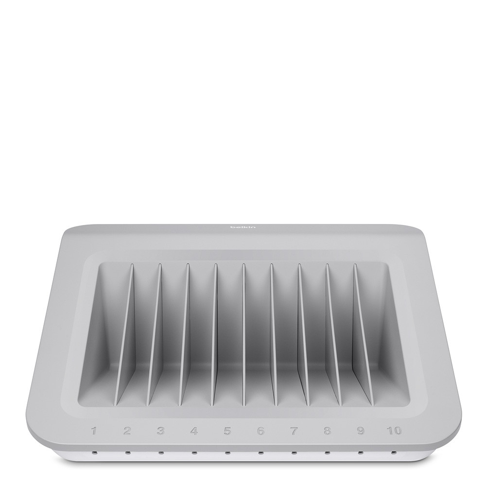 B2B162 , Belkin B2B162 charging station organizer Freestanding Gray, White