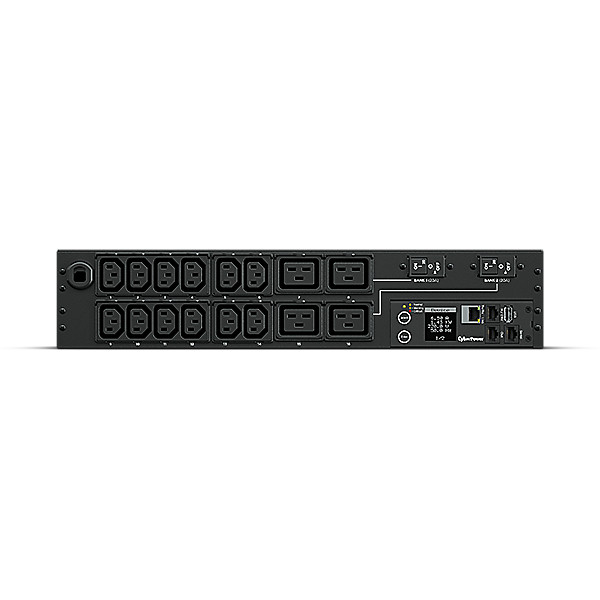 PDU31008 , CyberPower PDU31008 power distribution unit (PDU) 16 AC outlet(s) 2U Black