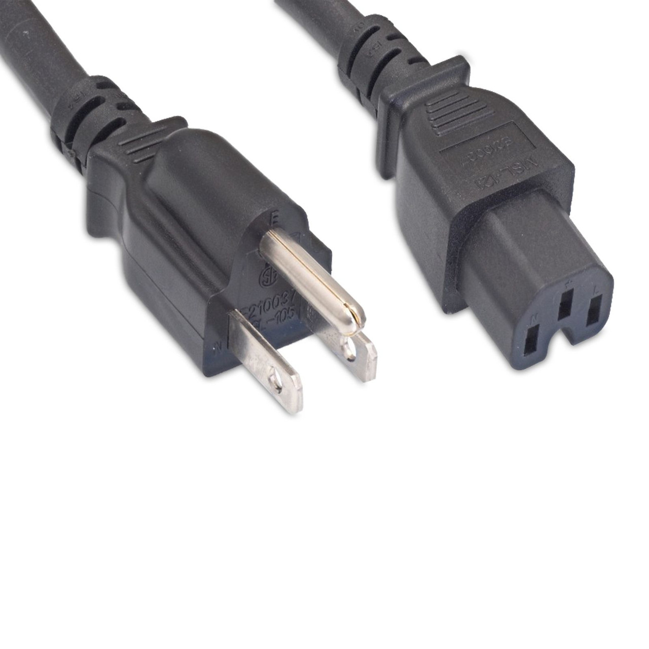 N515-C15-3F-ENC , eNet Components N515-C15-3F-ENC power cable Black 35.4" (0.9 m) NEMA 5-15P IEC 320