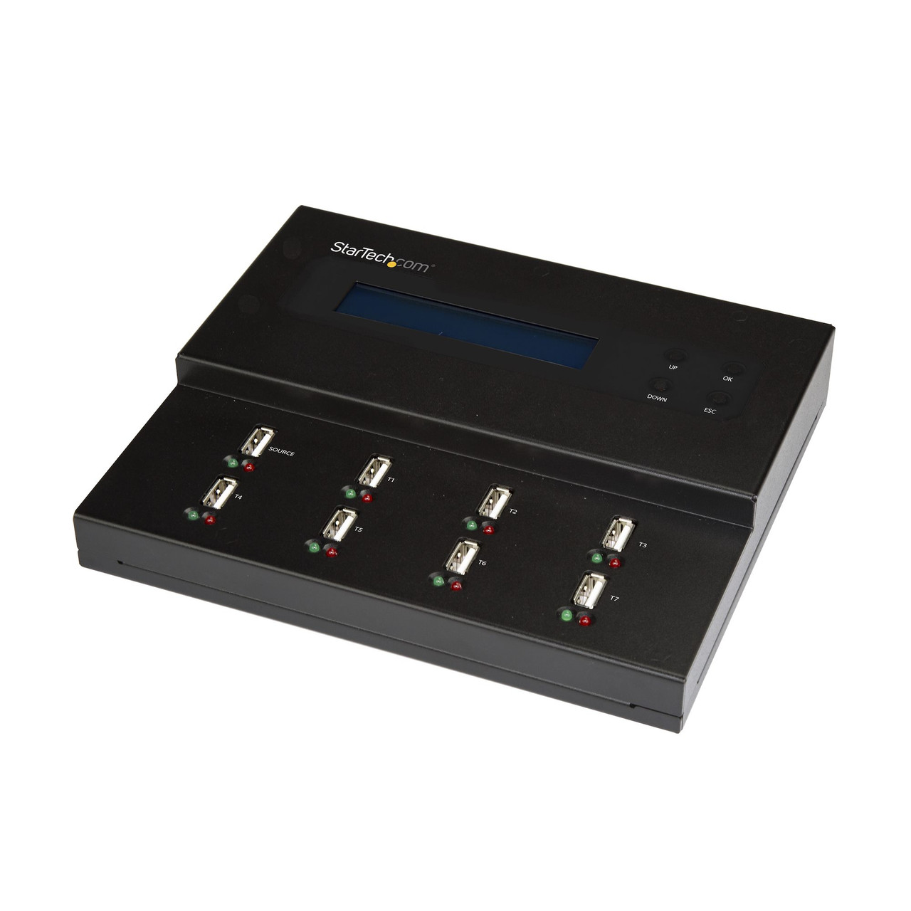 USBDUPE17 , StarTech.com USBDUPE17 media duplicator USB flash drive duplicator Black 7 copies