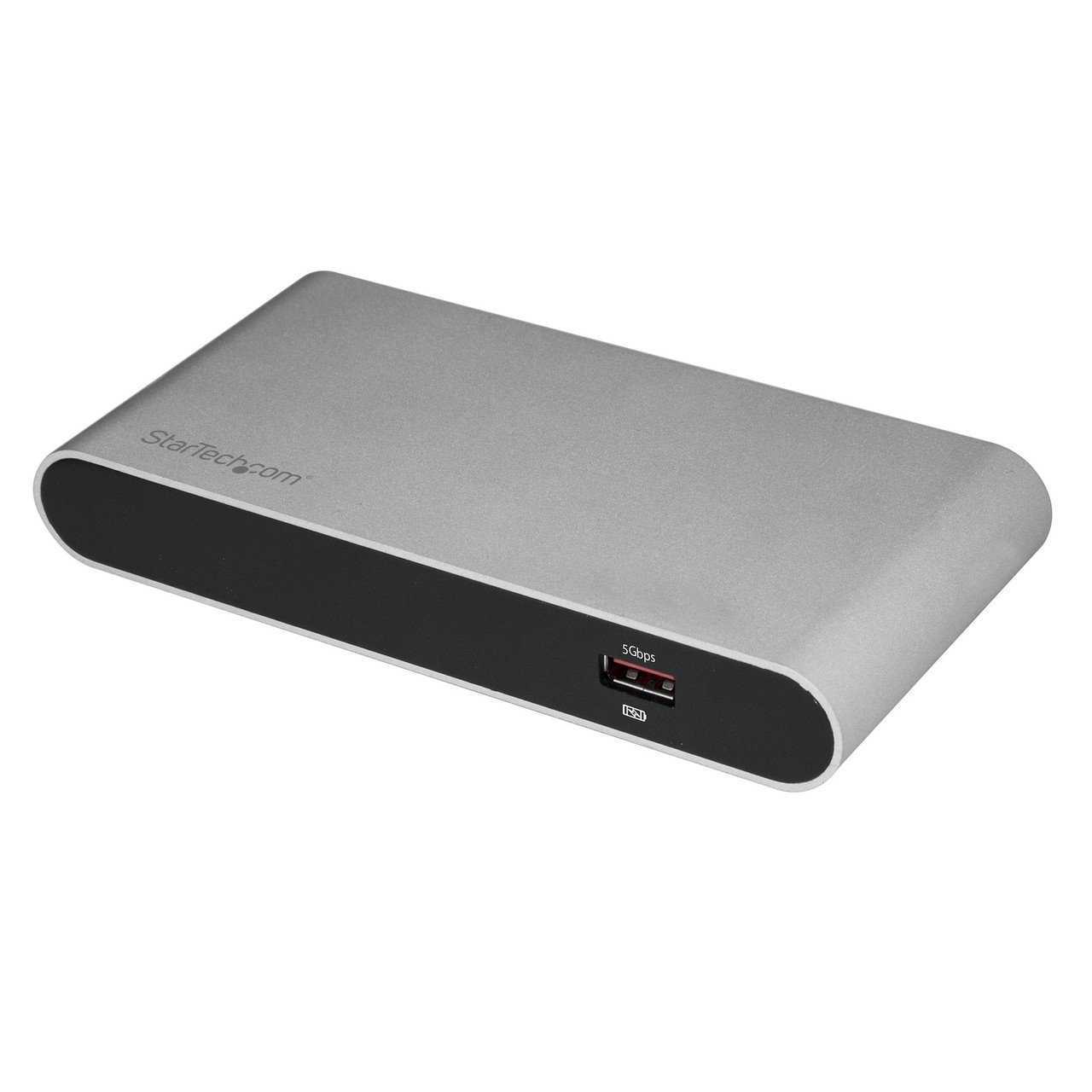 TB33A1C , StarTech.com TB33A1C laptop dock/port replicator Wired Thunderbolt 3 Black, Silver