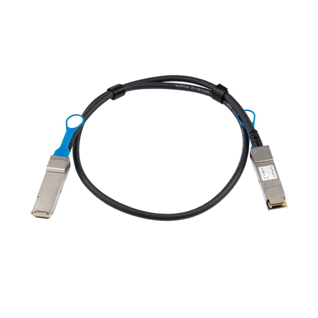 QSFP40GPC1M , StarTech.com QSFP40GPC1M InfiniBand/fibre optic cable 39.4" (1 m) QSFP+ Black