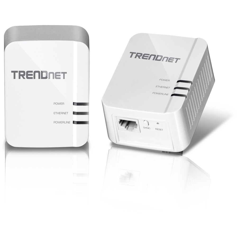 TPL-422E2K , Trendnet TPL-422E2K PowerLine network adapter 1300 Mbit/s Ethernet LAN White