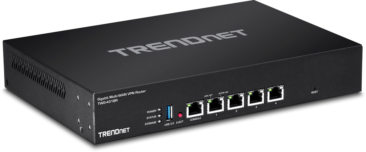 TWG-431BR , Trendnet TWG-431BR wired router Black