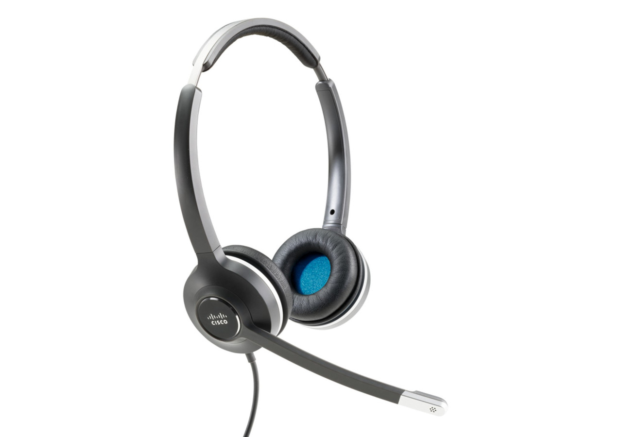 CP-HS-W-532-RJ= , Cisco 532 Headset Wired Head-band Office/Call center Black, Gray