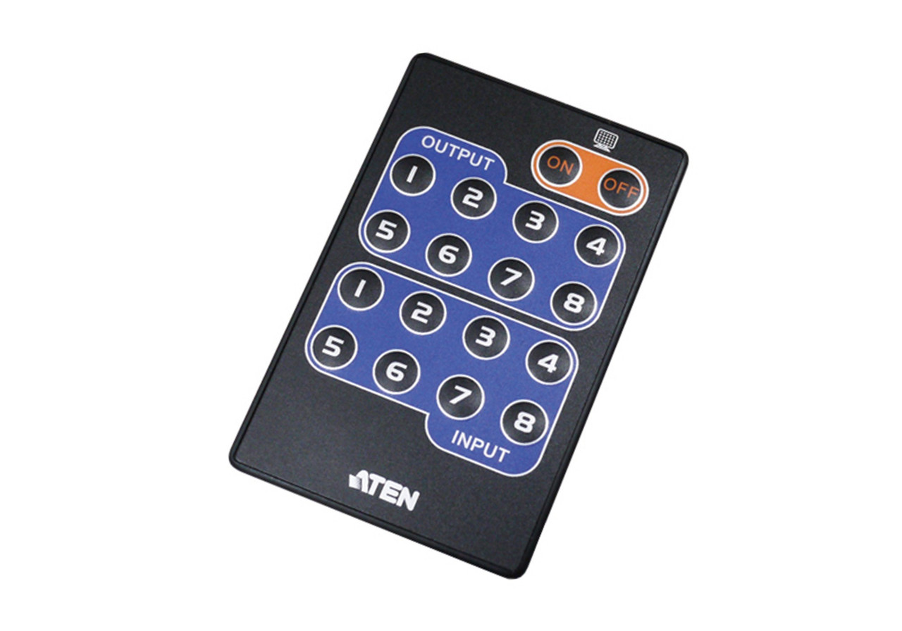 2XRT-0106G , ATEN 2XRT-0106G remote control IR Wireless Press buttons