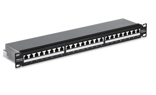 TC-P24C6AS , Trendnet TC-P24C6AS patch panel 1U