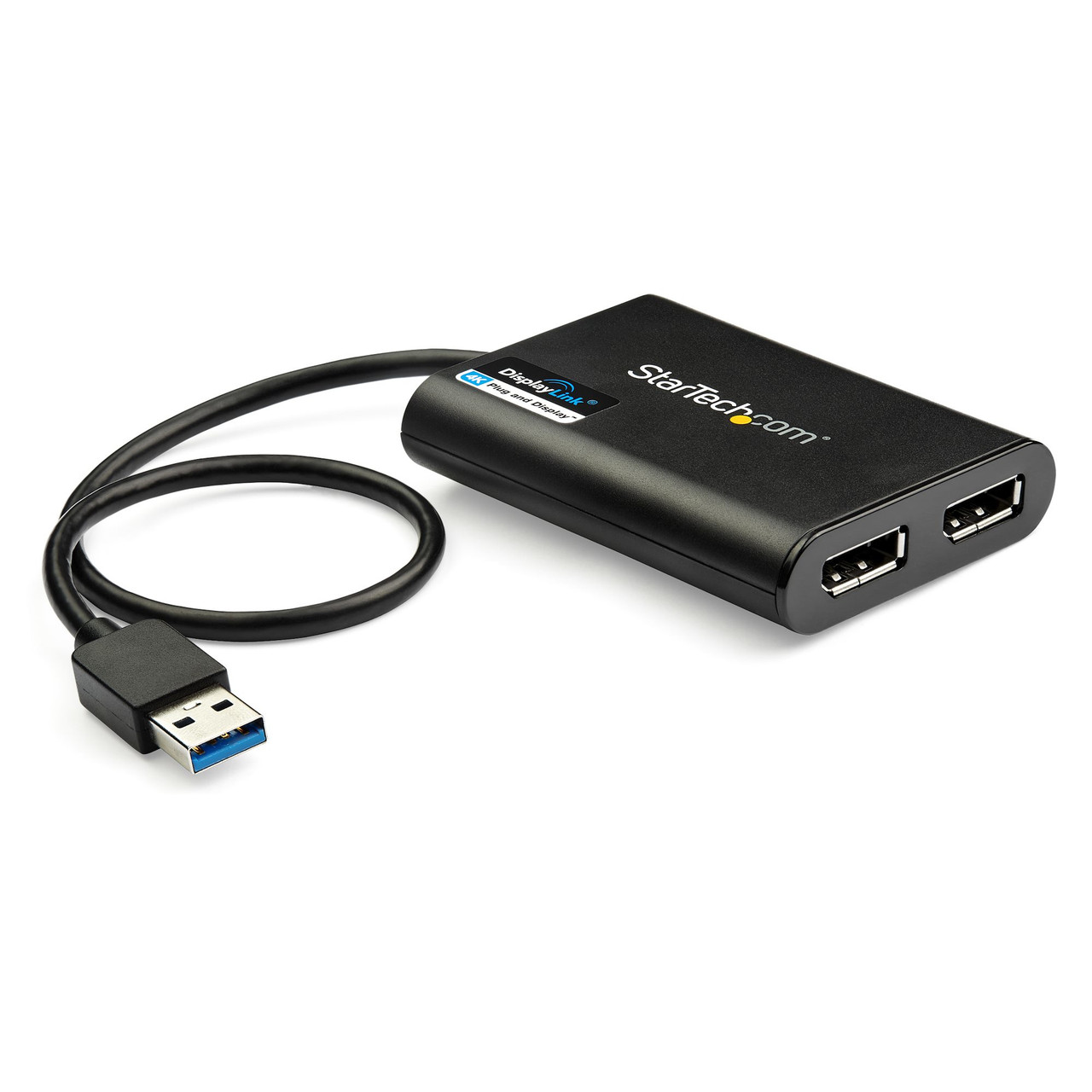 USB32DP24K60 , StarTech.com USB32DP24K60 USB graphics adapter 4096 x 2160 pixels Black