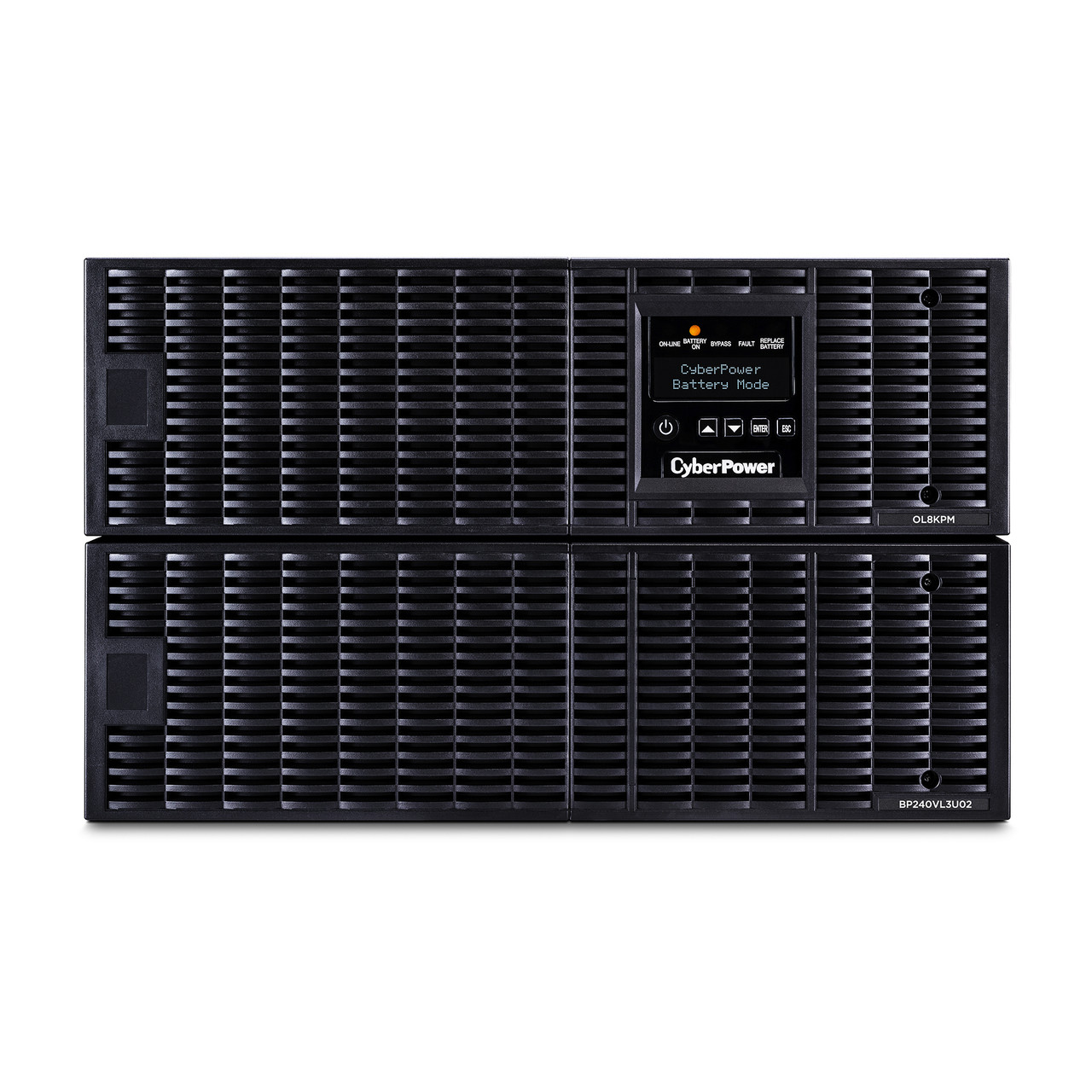 OL8KRT , CyberPower OL8KRT uninterruptible power supply (UPS) Double-conversion (Online) 8 kVA 8000 W 4 AC outlet(s)