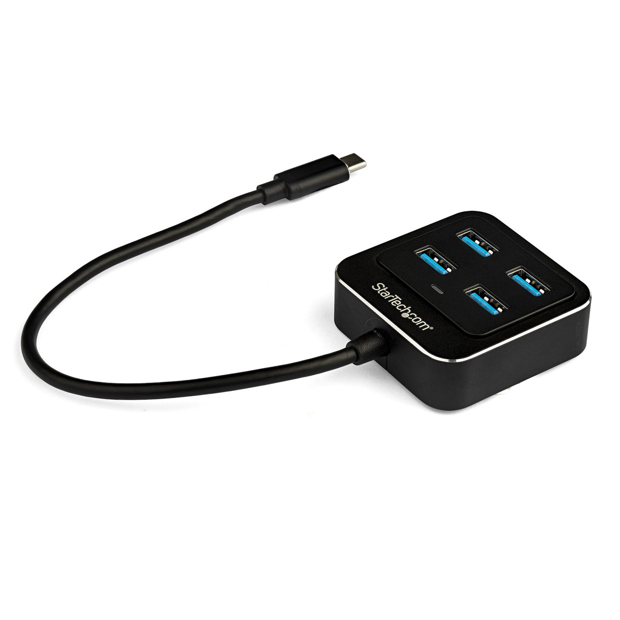 HB31C4AB , StarTech.com HB31C4AB interface hub USB 3.2 Gen 2 (3.1 Gen 2) Type-C 10000 Mbit/s Black