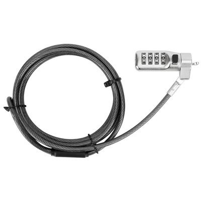 ASP71GLX-S , Targus DEFCON cable lock Black, Stainless steel 78.7" (2 m)