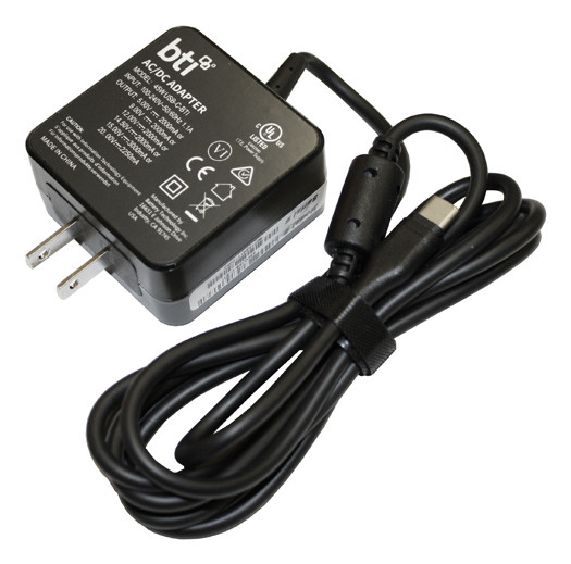 45WUSB-C-BTI , BTI 45WUSB-C power adapter/inverter Indoor 45 W Black