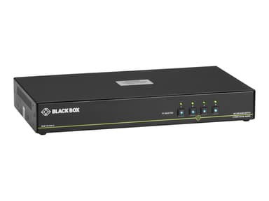 SS2P-DH-DP-UCAC , Black Box SECURE NIAP 3.0 - DUAL-HEAD, DISPLAYPORT, CAC, 4K, 2-PORT KVM switch