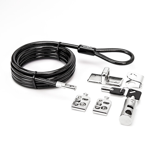 Y10C181-B1 , Rocstor Y10C181-B1 cable lock Black 94.5" (2.4 m)