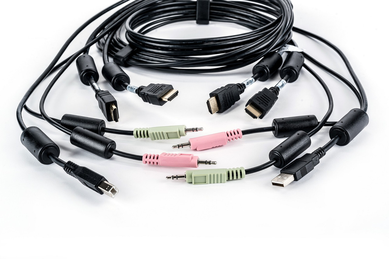 CBL0128 , Vertiv Avocent CBL0128 KVM cable Black 70.9" (1.8 m)