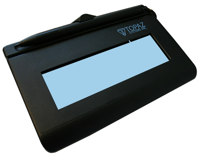 T-LBK460-HSB-R , Topaz Systems SigLite LCD 1x5 Black
