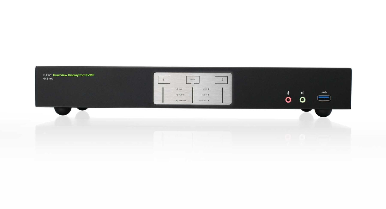 GCS1942 , iogear GCS1942 KVM switch Black, Gray