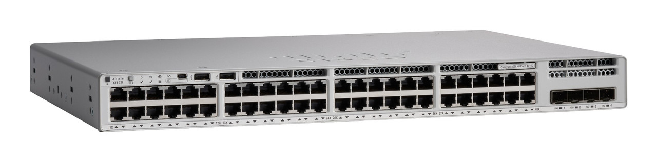 C9200L-48P-4G-E , Cisco Catalyst 9200L Managed L3 Gigabit Ethernet (10/100/1000) Power over Ethernet (PoE) Gray
