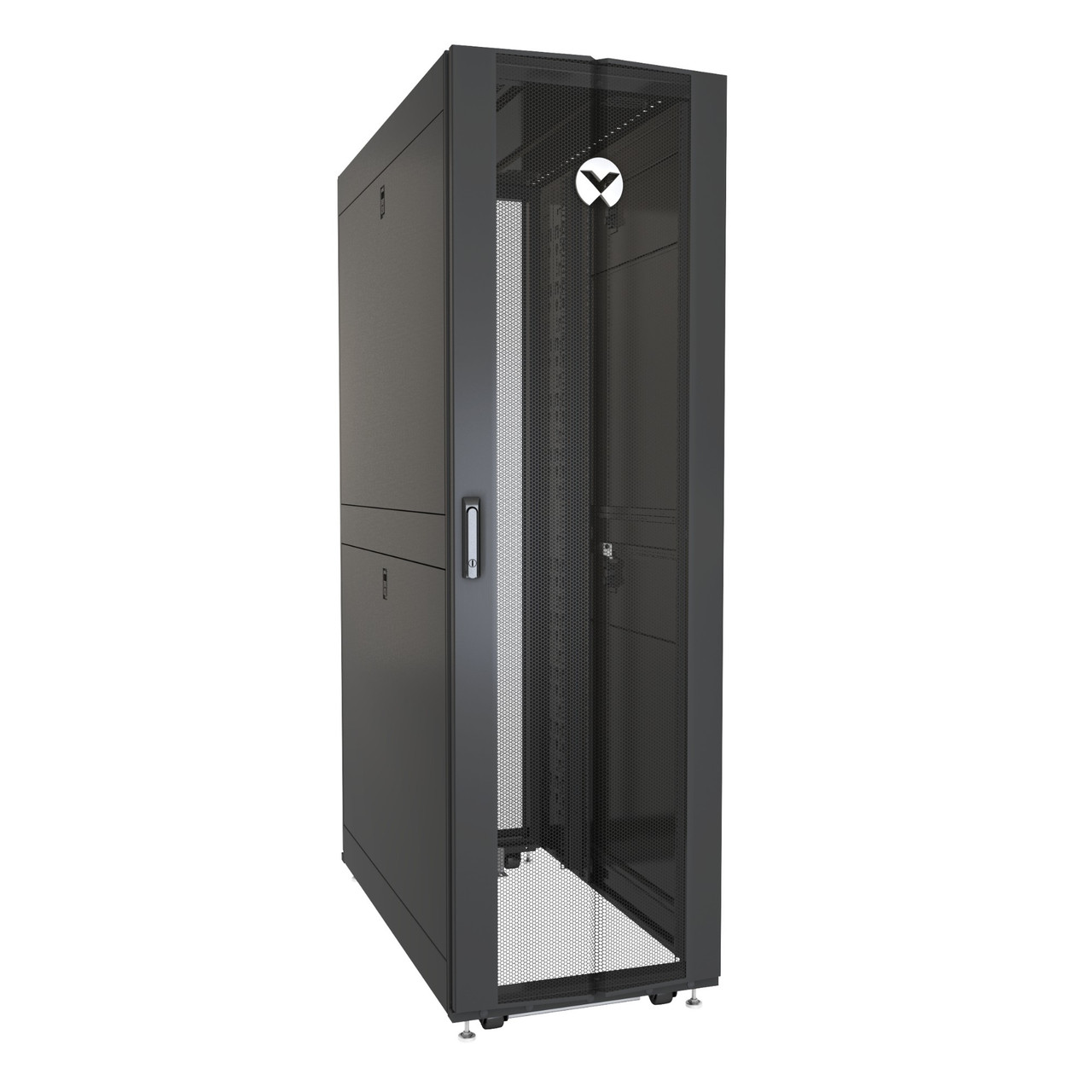 VR3300 , Vertiv VR3300 rack cabinet 42U Freestanding rack Black, Transparent