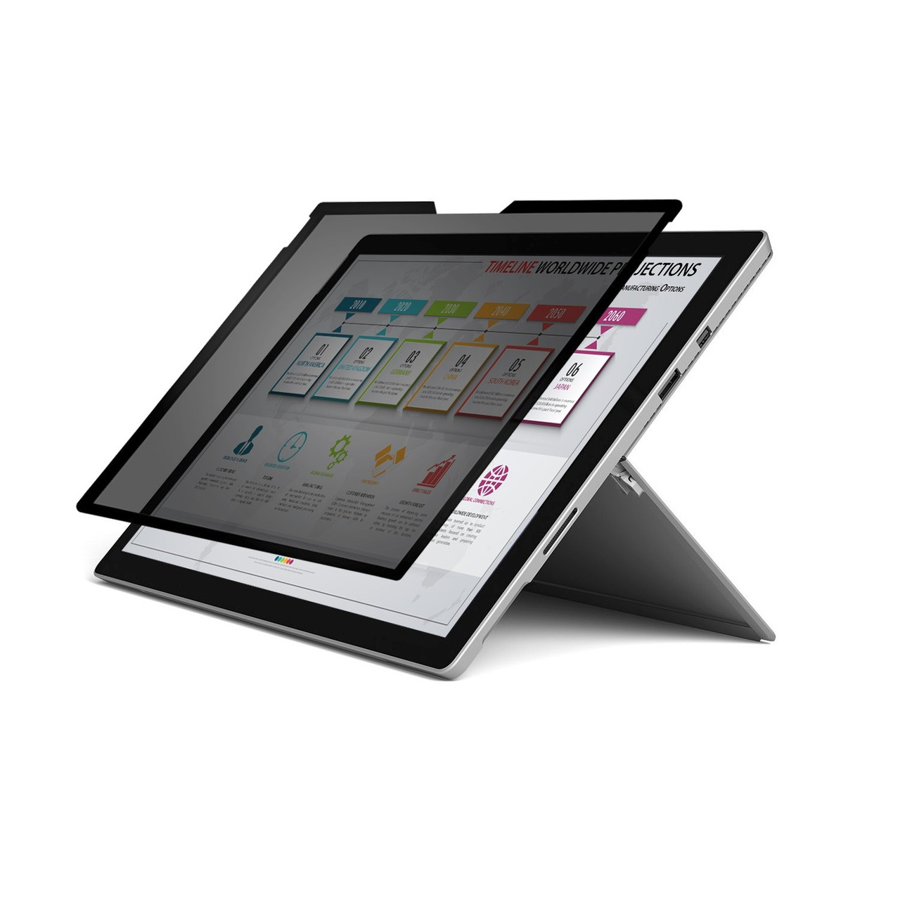 PV00019-B1 , Rocstor PrivacyView Frameless display privacy filter 12.3"
