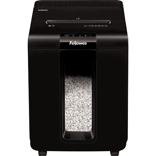 4629001 , Fellowes 4629001 paper shredder Micro-cut shredding 7.99" (20.3 cm) Black