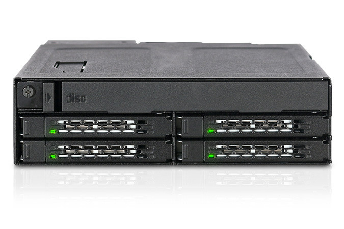 MB604SPO-B , Icy Dock MB604SPO-B drive bay panel Black