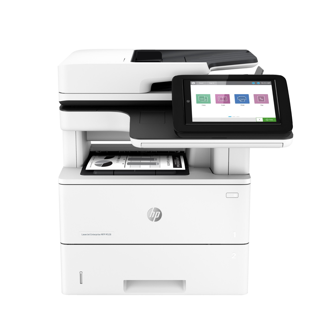 1PV64A#BGJ , HP LaserJet Enterprise M528dn Wireless Multifunction Black and white Printer, Copier, Scanner; Duplex