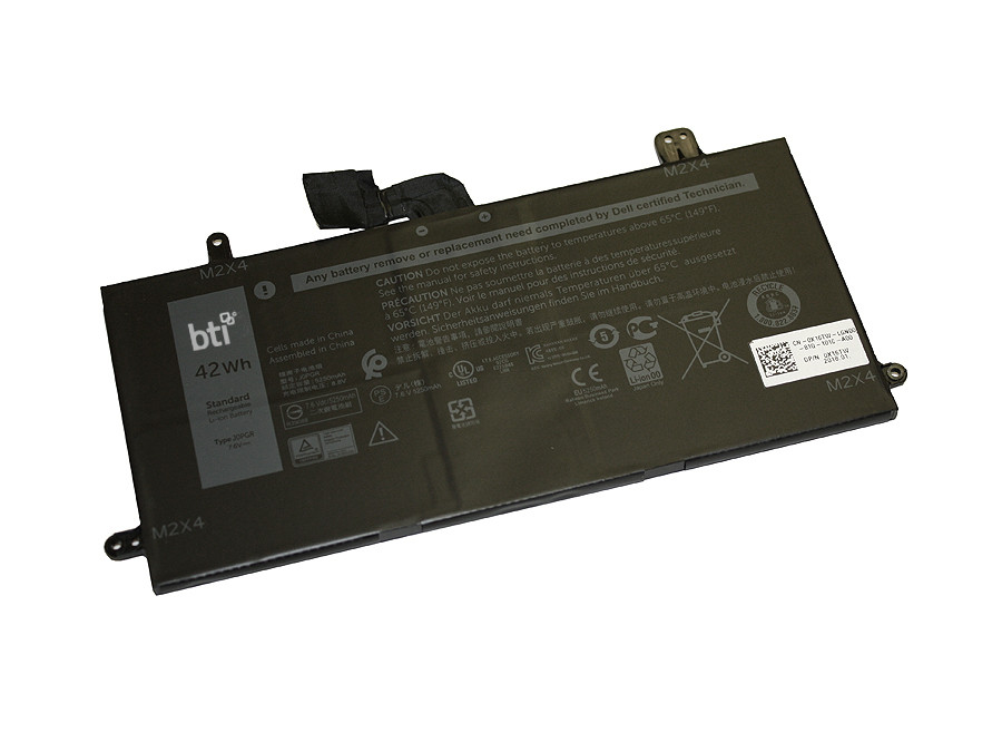 J0PGR-BTI , BTI J0PGR- industrial rechargeable battery Lithium-Ion (Li-Ion) 5250 mAh 7.6 V