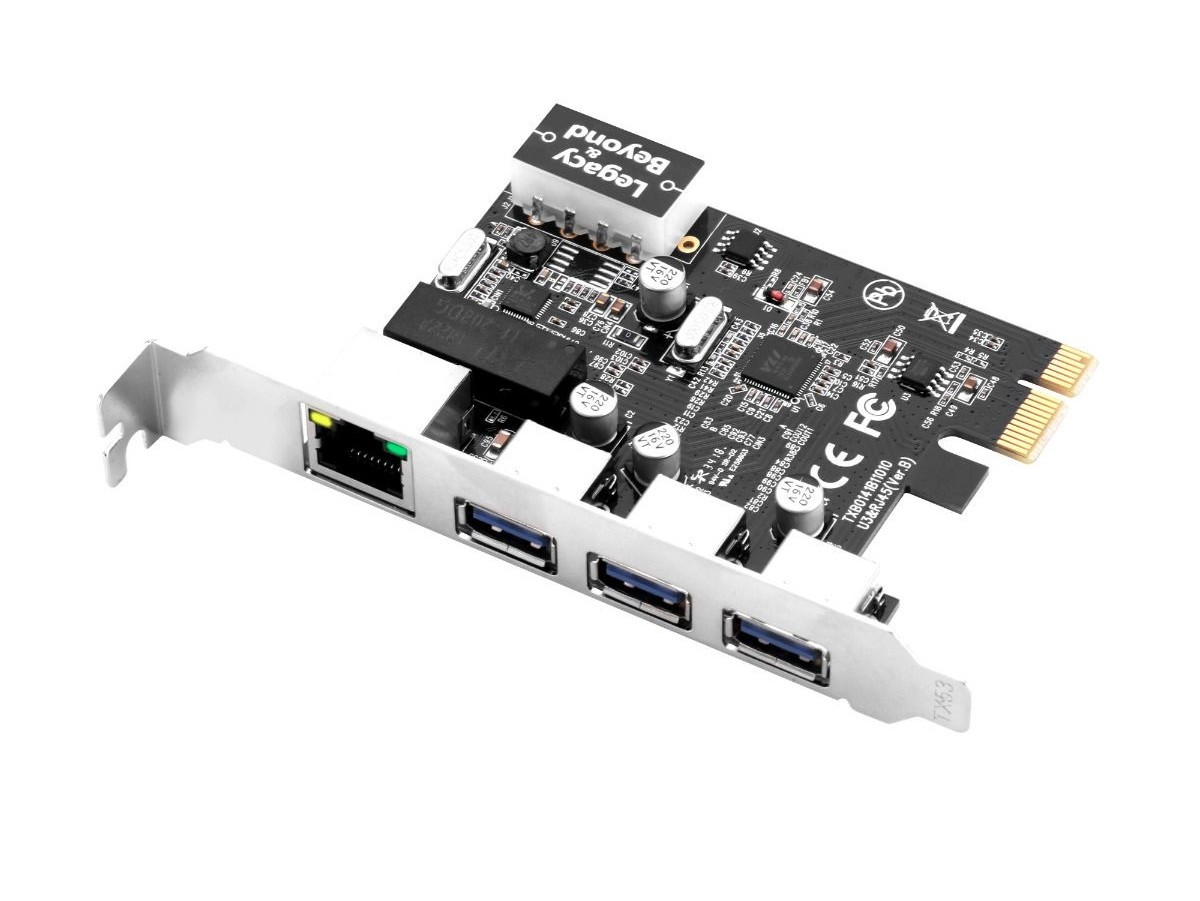 LB-US0614-S1 , Siig LB-US0614-S1 interface cards/adapter Internal RJ-45, USB 3.2 Gen 1 (3.1 Gen 1)