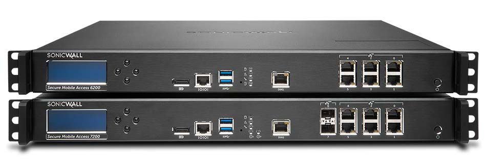 02-SSC-0976 , SonicWall SMA 6210 hardware firewall 1U 1.3 Gbit/s