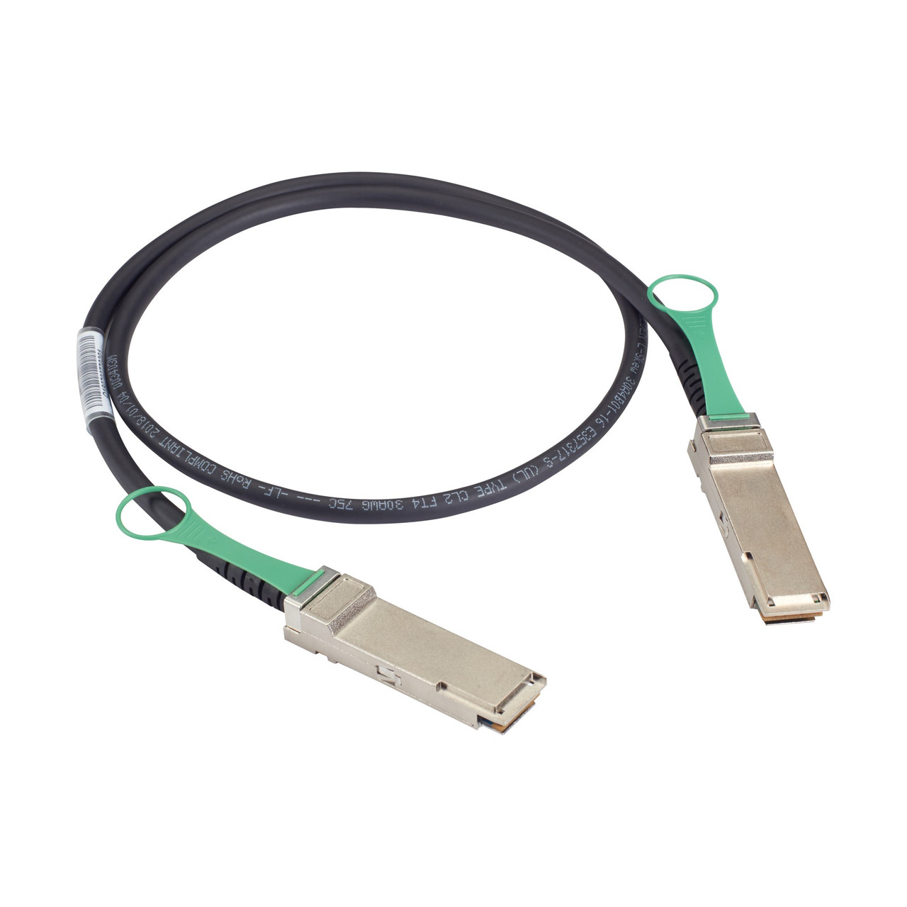 QSFP-H40G-CU2M-BB , Black Box QSFP-H40G-CU2M-BB InfiniBand/fibre optic cable 78.7" (2 m) QSFP+