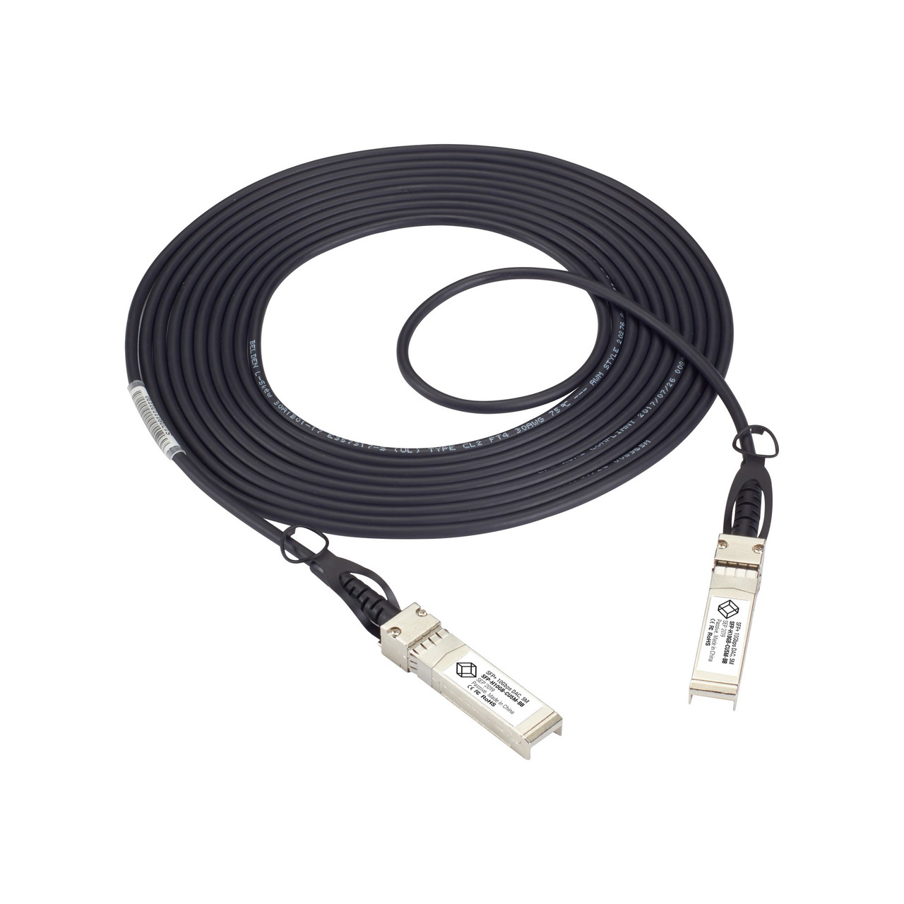 SFP-H10GB-CU50CM-BB , Black Box SFP-H10GB-CU50CM-BB InfiniBand/fibre optic cable 19.7" (0.5 m) SFP+