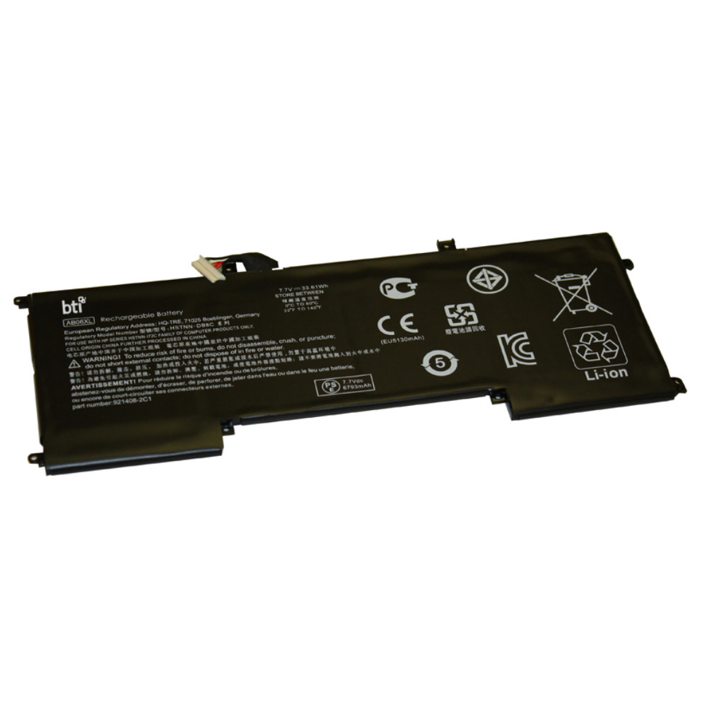 AB06XL-BTI , BTI AB06XL- industrial rechargeable battery Lithium-Ion (Li-Ion) 4420 mAh 7.6 V