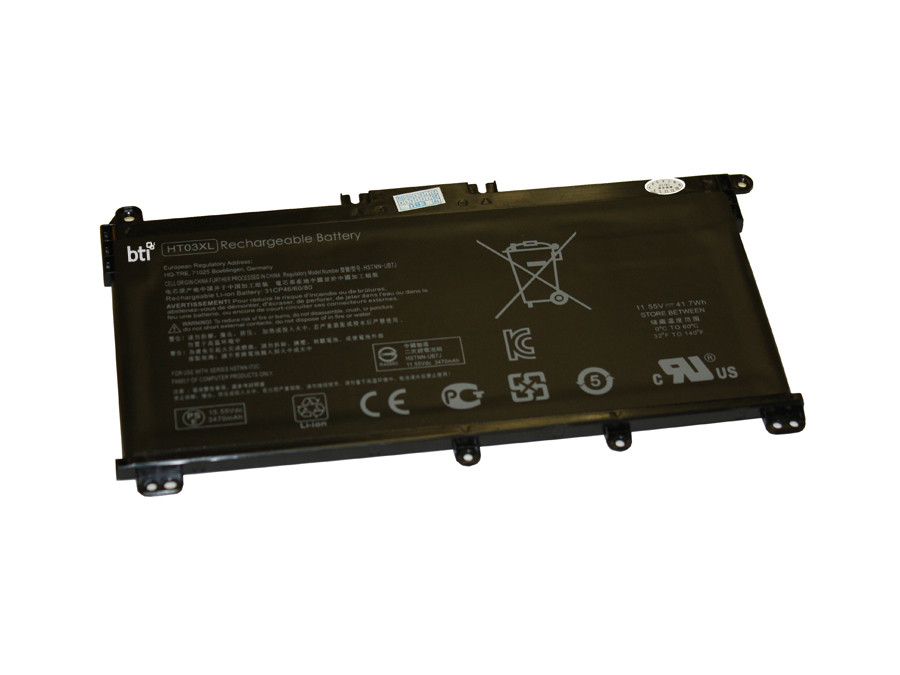 HT03XL-BTI , BTI HT03XL- industrial rechargeable battery Lithium Polymer (LiPo) 3470 mAh 11.55 V