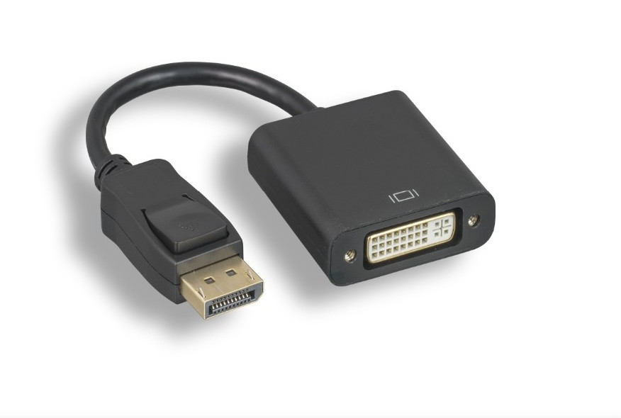 DPMDVIFK-AX , Axiom DPMDVIFK-AX video cable adapter DisplayPort DVI-I Black