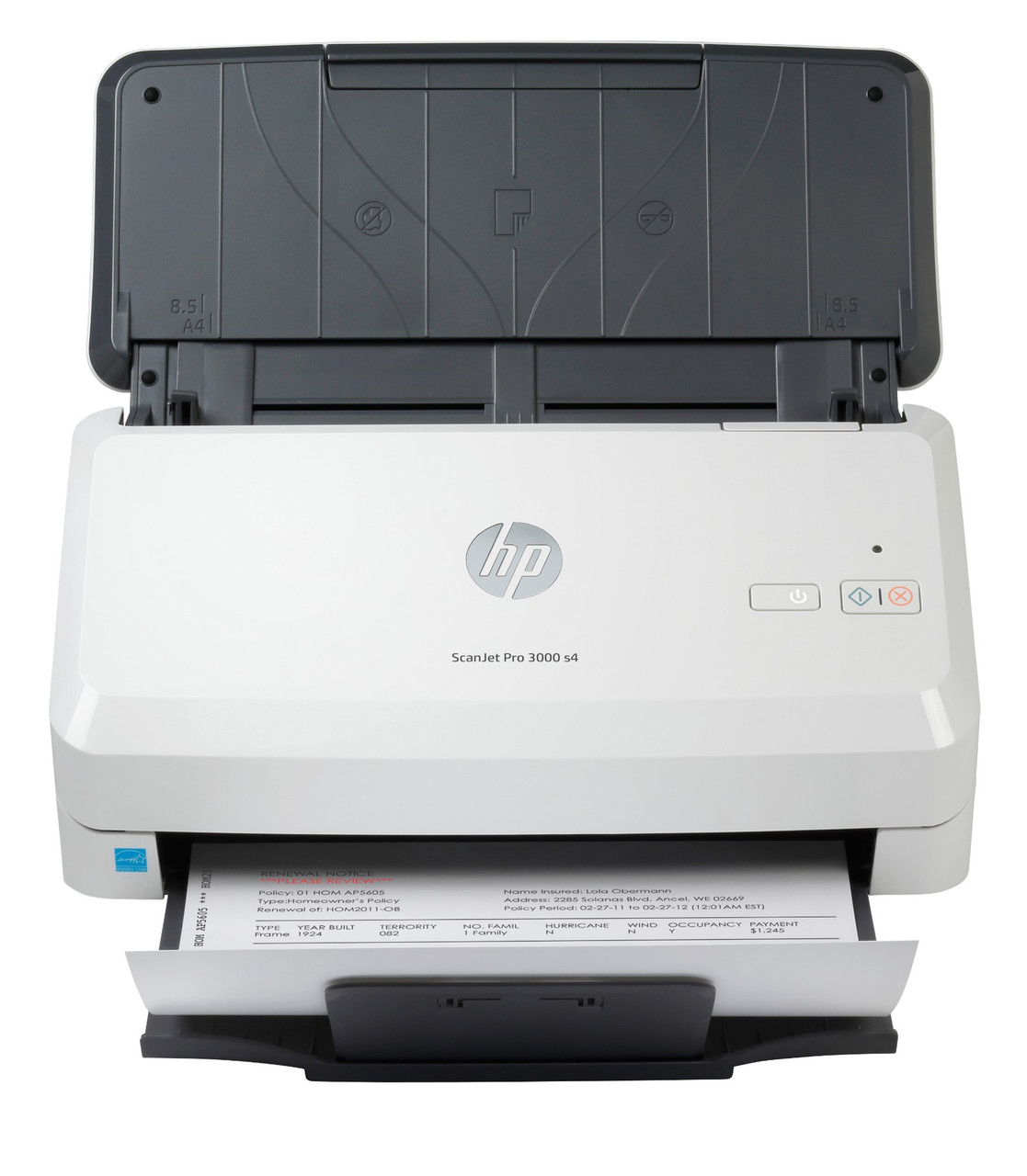 6FW07A#BGJ , HP ScanJet Pro 3000 s4 Sheet-fed scanner 600 x 600 DPI A4 Black, White