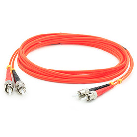 ADD-ST-ST-10M5OM2 , AddOn Networks 10m, ST - ST InfiniBand/fibre optic cable 393.7" (10 m) Orange