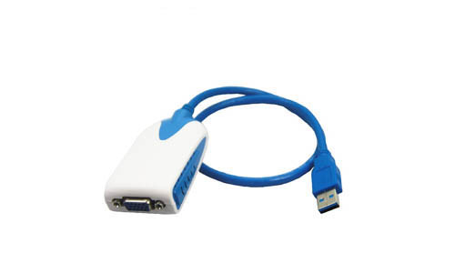 USB32VGA , AddOn Networks USB32VGA USB graphics adapter 2048 x 1152 pixels Blue
