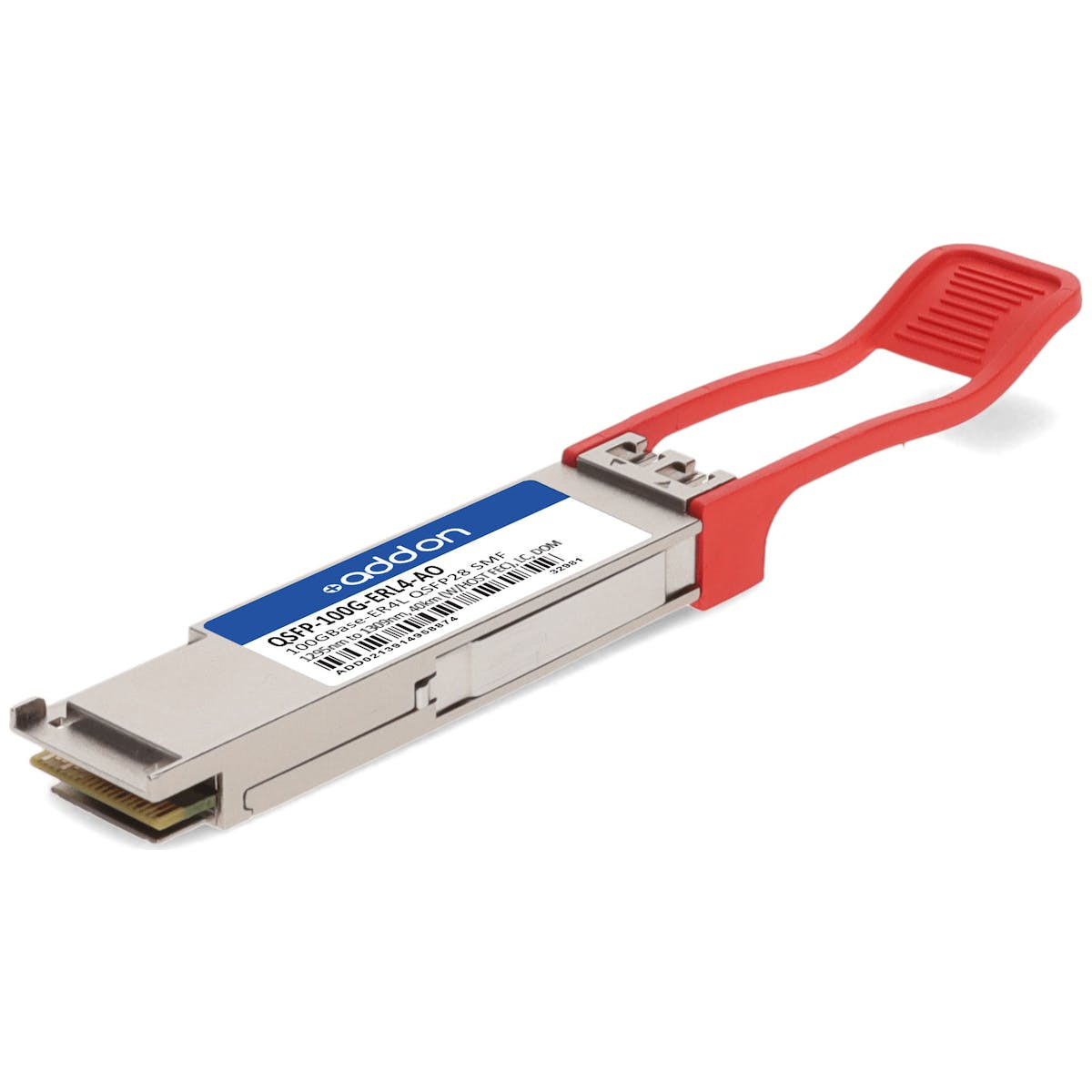 QSFP-100G-ERL4-AO , AddOn Networks QSFP-100G-ERL4-AO network transceiver module Fiber optic QSFP28