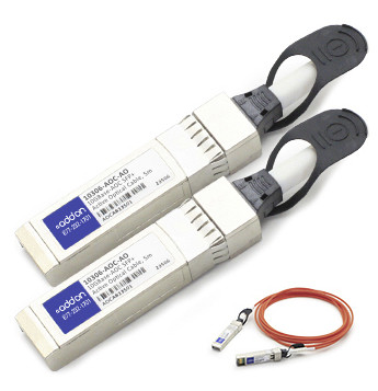 10306-AOC-AO , AddOn Networks 5m SFP+ - SFP+ InfiniBand/fibre optic cable 196.9" (5 m) SFP+ Orange