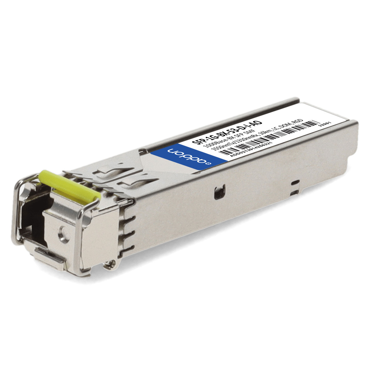 SFP-1G-BX-53-D-I-AO , AddOn Networks SFP-1G-BX-53-D-I-AO network transceiver module Fiber optic 1000 Mbit/s 1550 nm