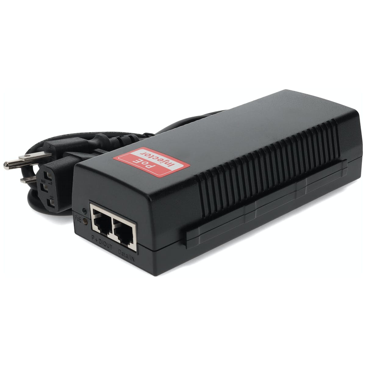ADD-POEINJCT1GB30W , AddOn Networks ADD-POEINJCT1GB30W network media converter 1 Mbit/s Black