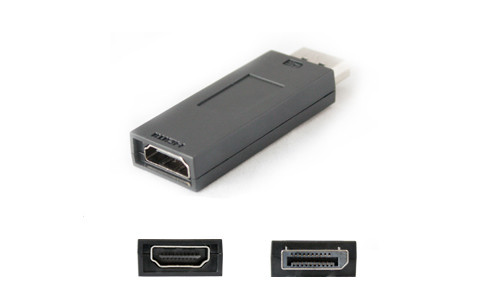 DISPLAYPORT2HDMIADPT , AddOn Networks DISPLAYPORT2HDMIADPT cable gender changer DisplayPort HDMI Black